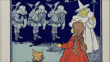 Wizard of Oz Council with the Munchkins